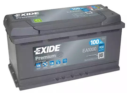 Стартерная аккумуляторная батарея EXIDE EA1000